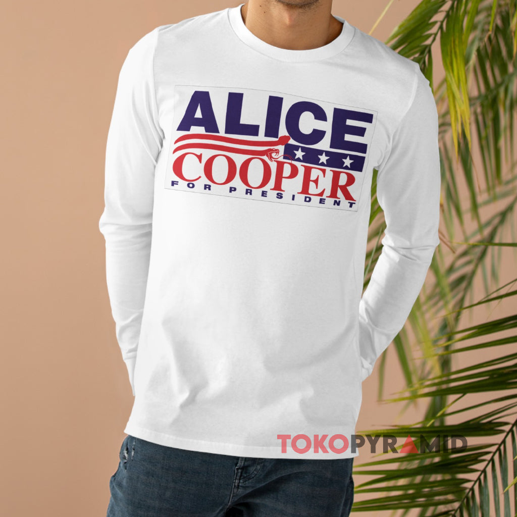 Alice Cooper For President 2024 Shirt