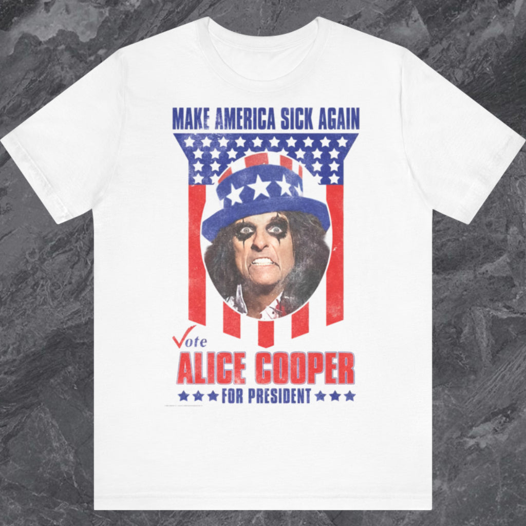 Alice Cooper Make America Sick Again Shirt