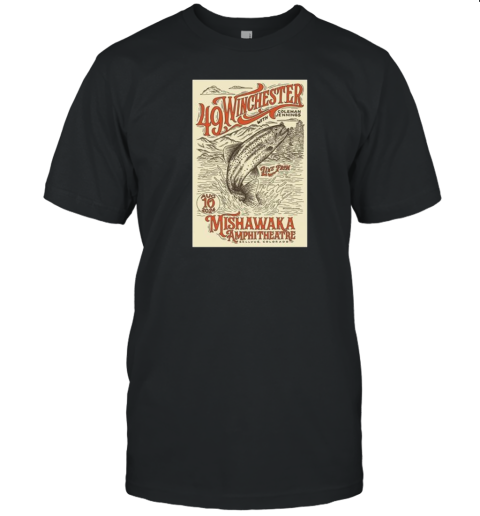 49 Winchester Mishawaka Amphitheatre In Bellvue CO August 10 2024 Poster T-Shirt