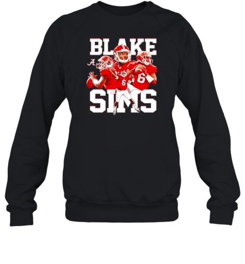 Alabama Crimson Tide Blake Sims graphic T-Shirt