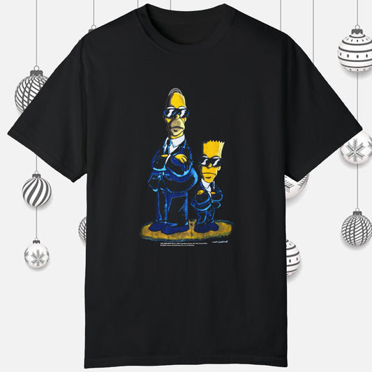 Vintage The Simpsons Homer and Bart T-shirt