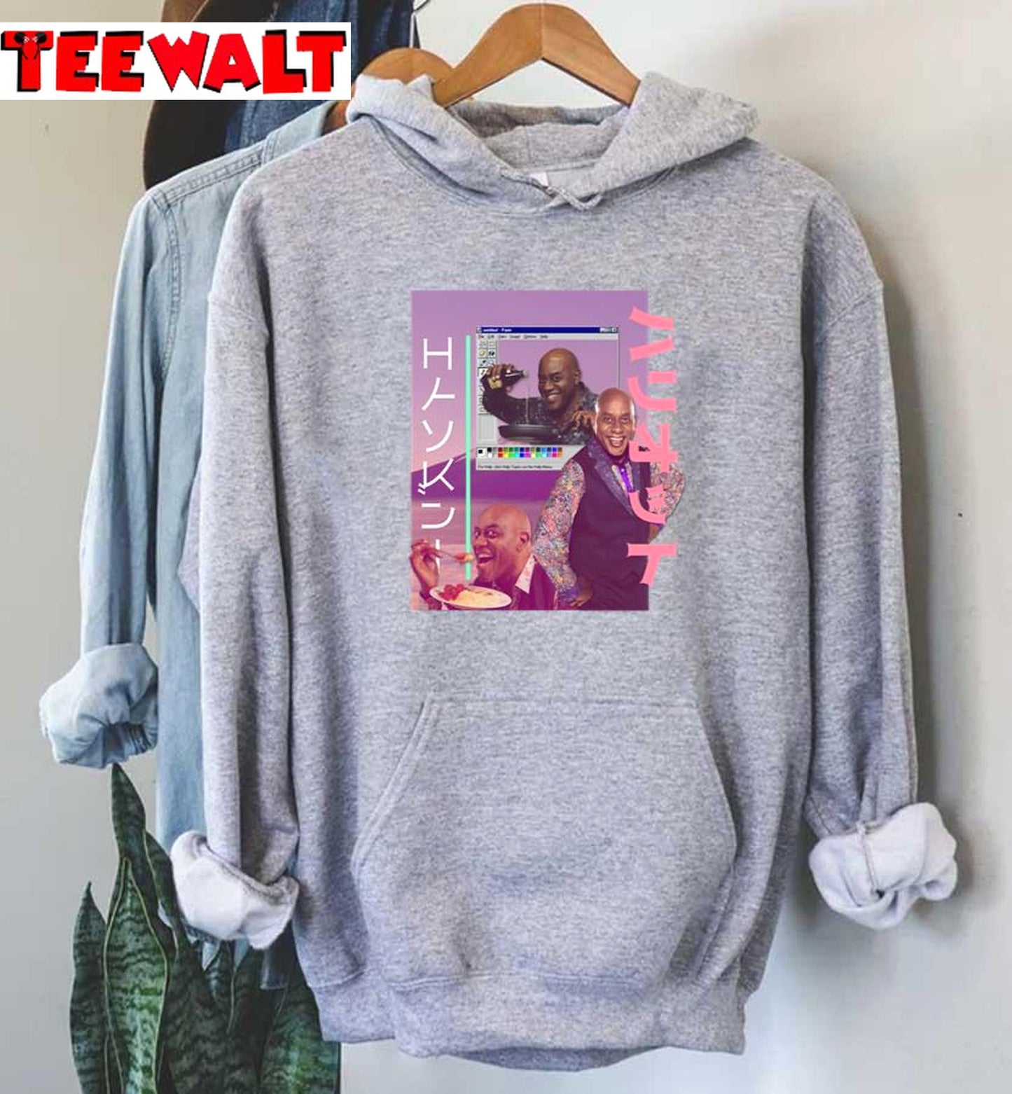 Ainsley 80s Vaporware Meme Aesthetic Retro Unisex Sweatshirt