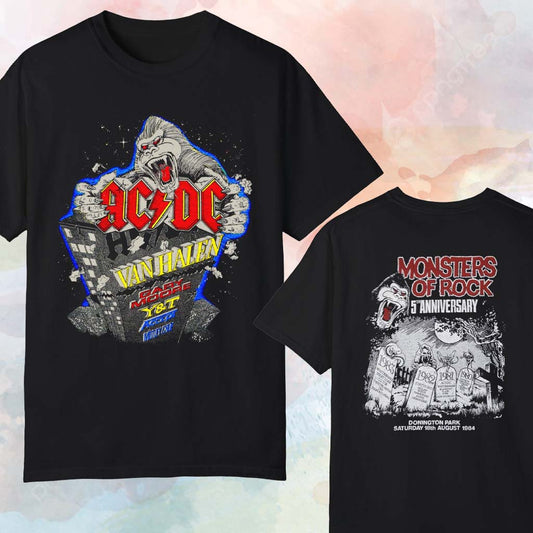 1984 ACDC Monsters Of Rock T-shirt