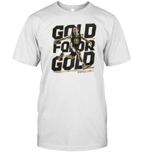 Wonderful Gold For Gold Stephen Curry T-Shirt