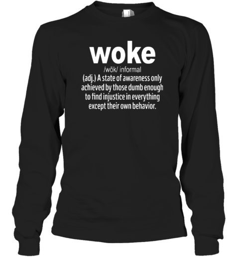 Woke Definition T-Shirt