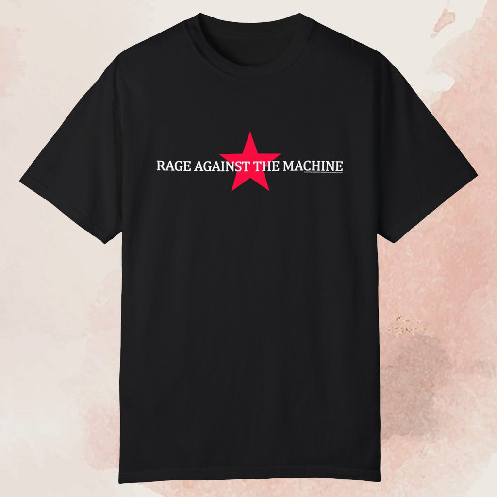 2000 Rage Against The Machine Star T-shirt