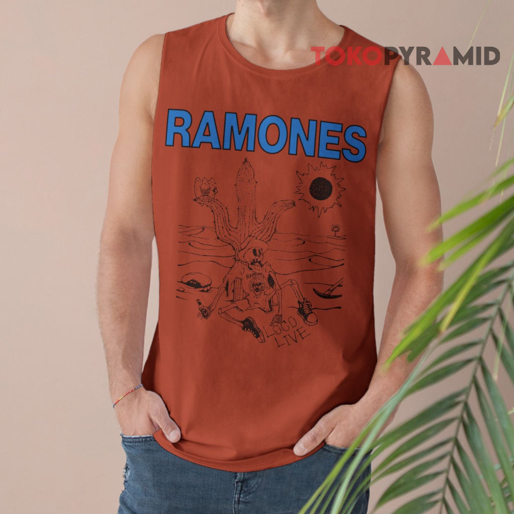 80s Vintage Ramones Loco Live Shirt