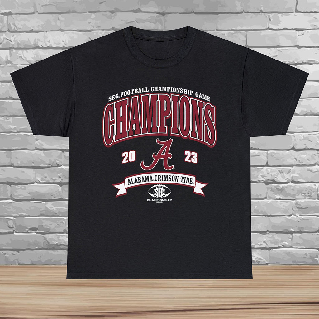 Alabama Crimson Tide 2023 Shirt SEC Football Conference Champions