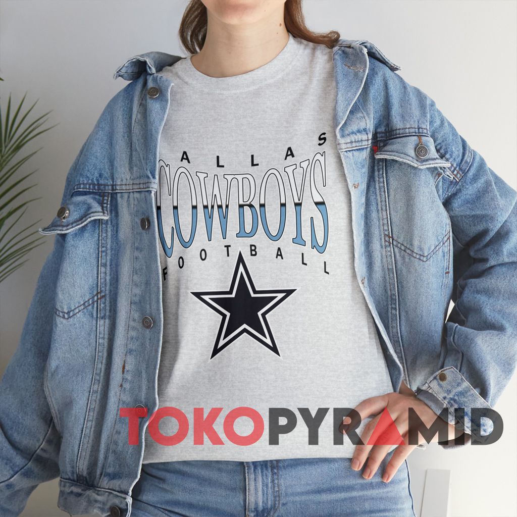 1990s Vintage Dallas Cowboys Football NFL Star Unique T-Shirt