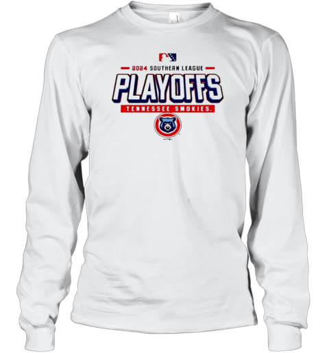 2024 Southern League Playoffs Tennessee Smokies Logo T-Shirt