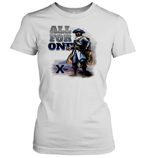 Xavier University All For One Musketeer T-Shirt - Style 2