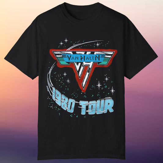 Vintage Van Halen 1980 Tour T-shirt