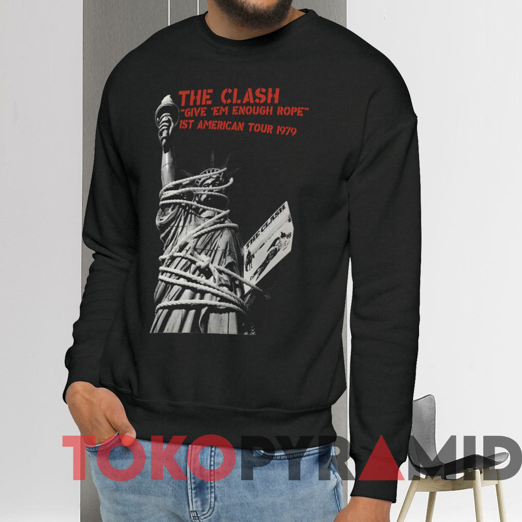 1979 The Clash Give Em Enough Rope Tour T-shirt