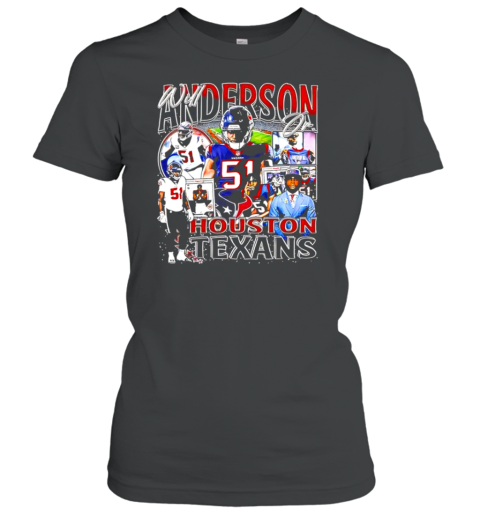 Will Anderson Jr Houston Texans Vintage Signature T-Shirt