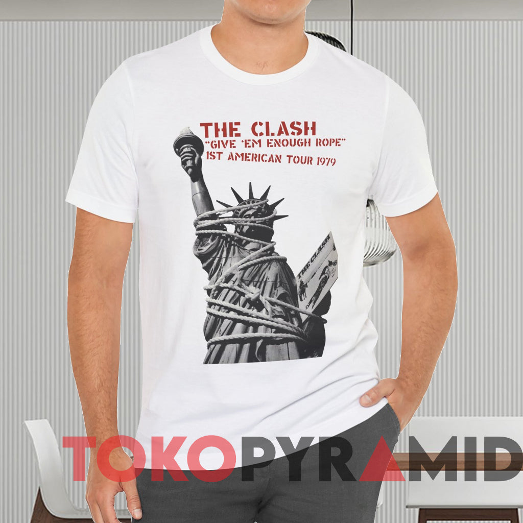 1979 The Clash Give Em Enough Rope Tour T-shirt