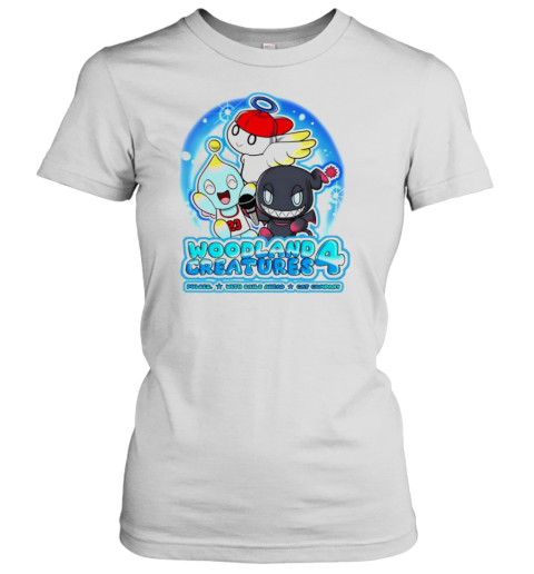 Woodland Creatures 4 Pulses With Sails Ahead Cat Company T-Shirt