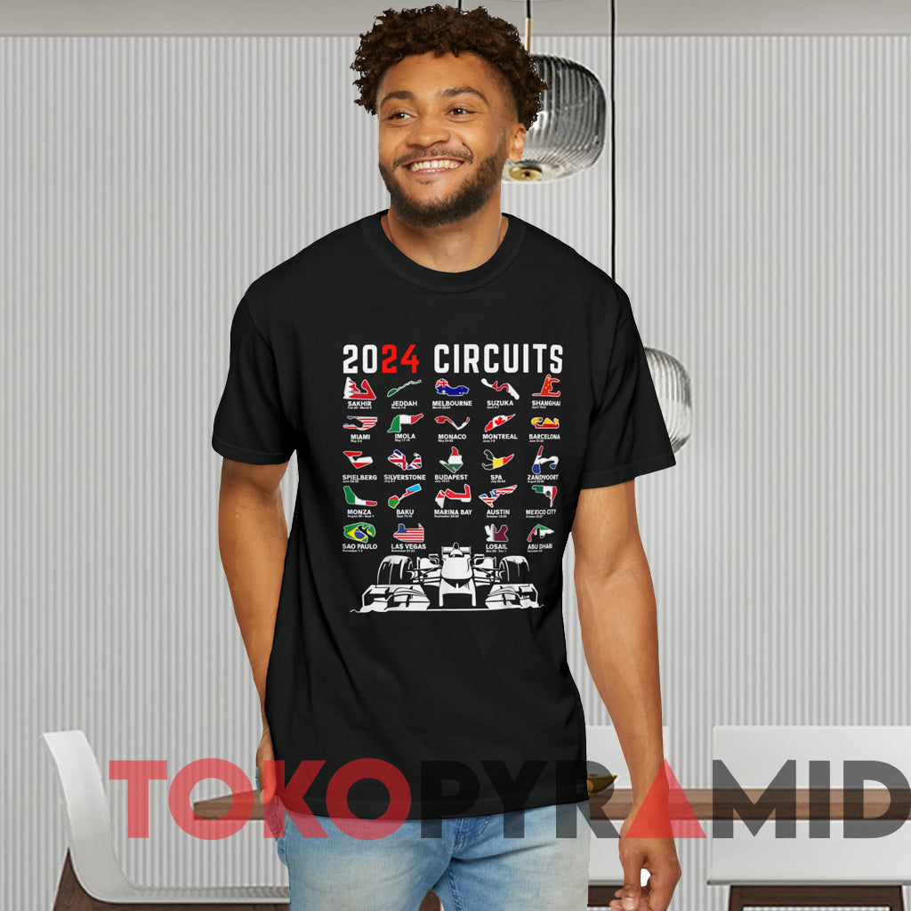 2024 Formula Racing Track Formula Race Fan T-Shirt