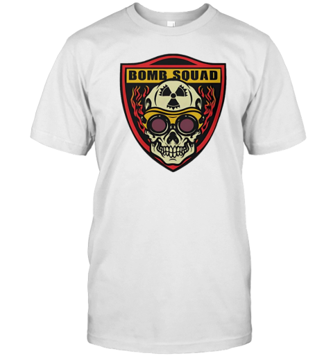 Adam Bomb Bomb Squad Skull T-Shirt