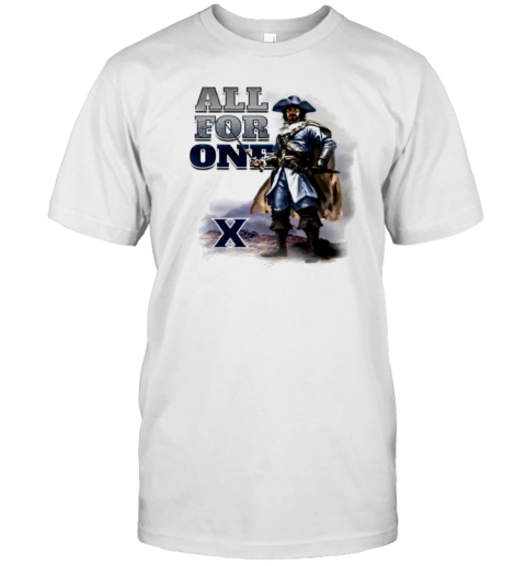 Xavier University All For One Musketeer T-Shirt - Style 2