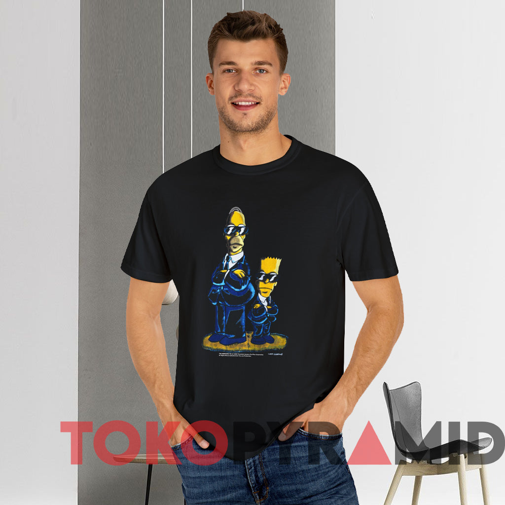 Vintage The Simpsons Homer and Bart T-shirt