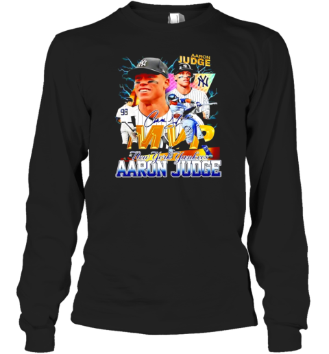 York Yankees Aaron Judge MVP Signature T-Shirt