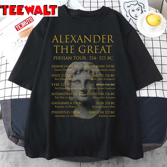 Alexander The Great Persian Tour Unisex T-Shirt