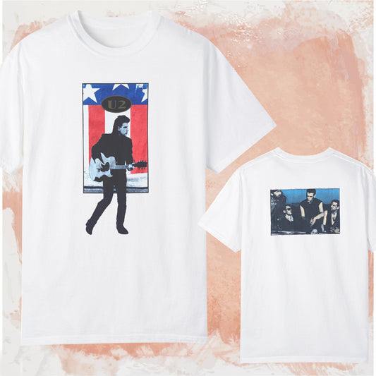 1986 U2 Bono The Joshua Tree Tour T-shirt