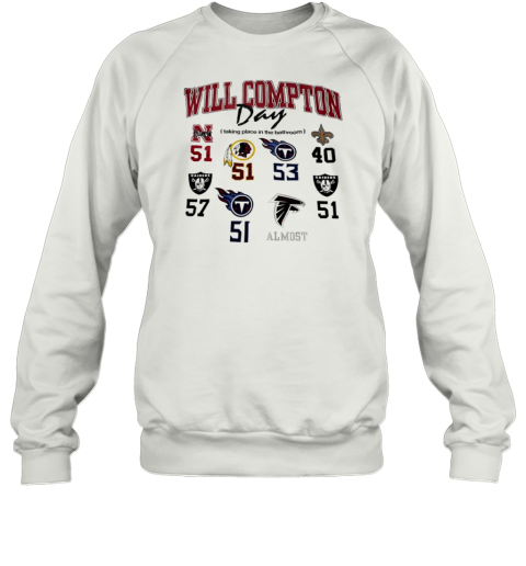 Will Compton Day Taking Place In The Bathroom Almots T-Shirt