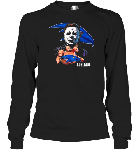 Adelaide Football Club AFL Halloween Michael Myers T-Shirt