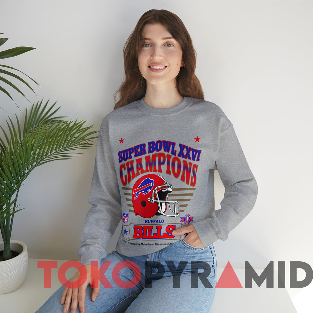 1992 Buffalo Bills Super Bowl XXVI Champions T-shirt