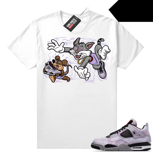 Zen Master 4s Sneaker Match Tees White Finessed