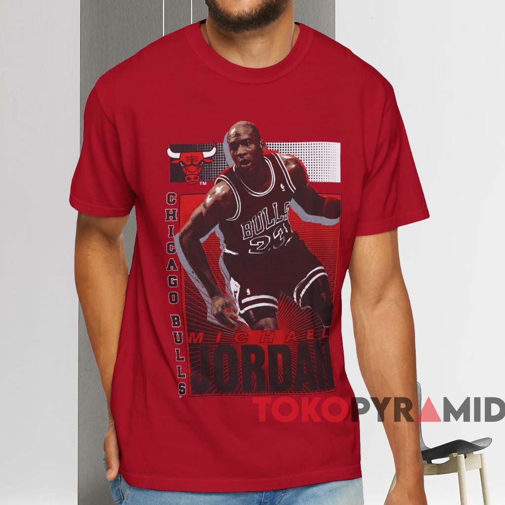 1991 Michael Jordan Chicago Bulls NBA Starter T-shirt