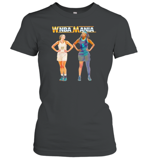 Wnbamania Caitlin Clark And Angel Reese T-Shirt