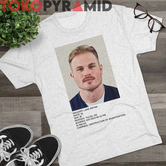 Zachary Lane Bryan Mugshot Shirt