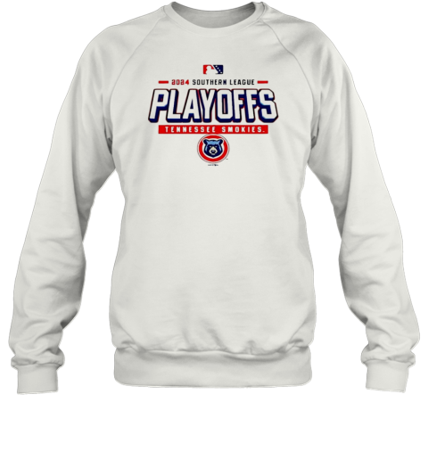 2024 Southern League Playoffs Tennessee Smokies Logo T-Shirt