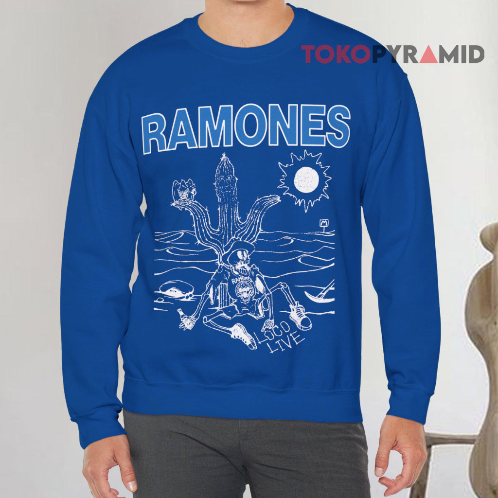 80s Vintage Ramones Loco Live Shirt