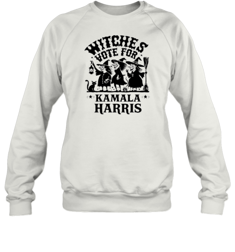 Witches Vote For Kamala Harris Funny Halloween Gift 2024 T-Shirt