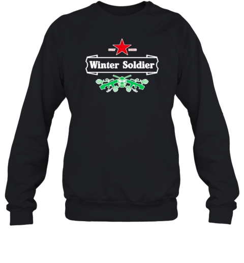 Winter Soldier Bucky Barnes Assassin Beer T-Shirt