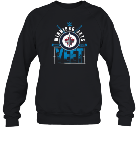 Winnipeg Jets Hockey Jey Uso WWE Yeet T-Shirt