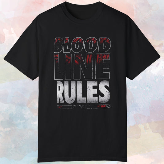 WrestleMania 40 Bloodline Rules Shirt