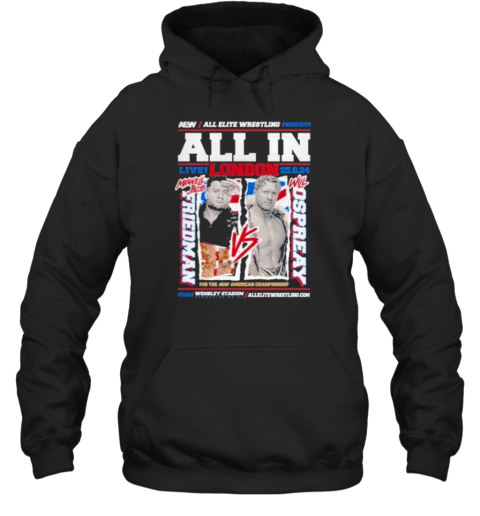 Aew All In 2024 Matchup Mjf Vs Will Ospreay T-Shirt