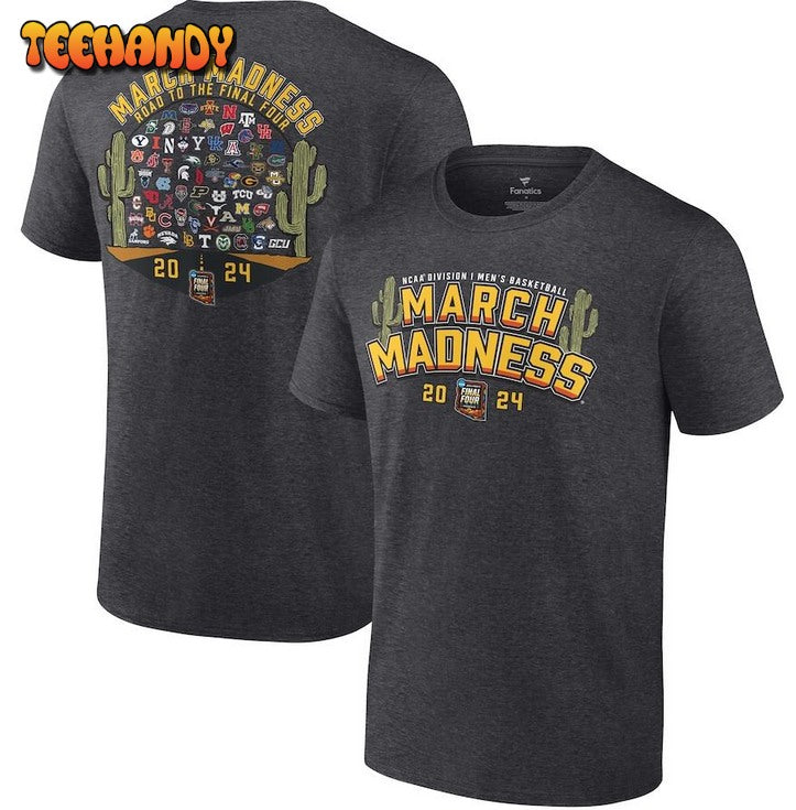 2024 NCAA Men's Basketball Tournament March Madness Shoot Foul T-Shirt