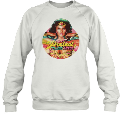 Wonder Woman Lynda Carter Protect Trans Lives T-Shirt