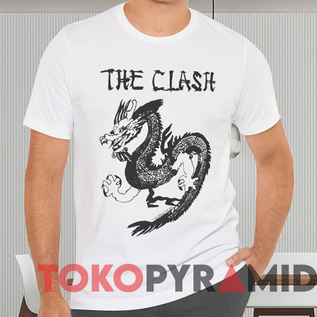 Vintage The Clash Tattoo China Dragon T-shirt