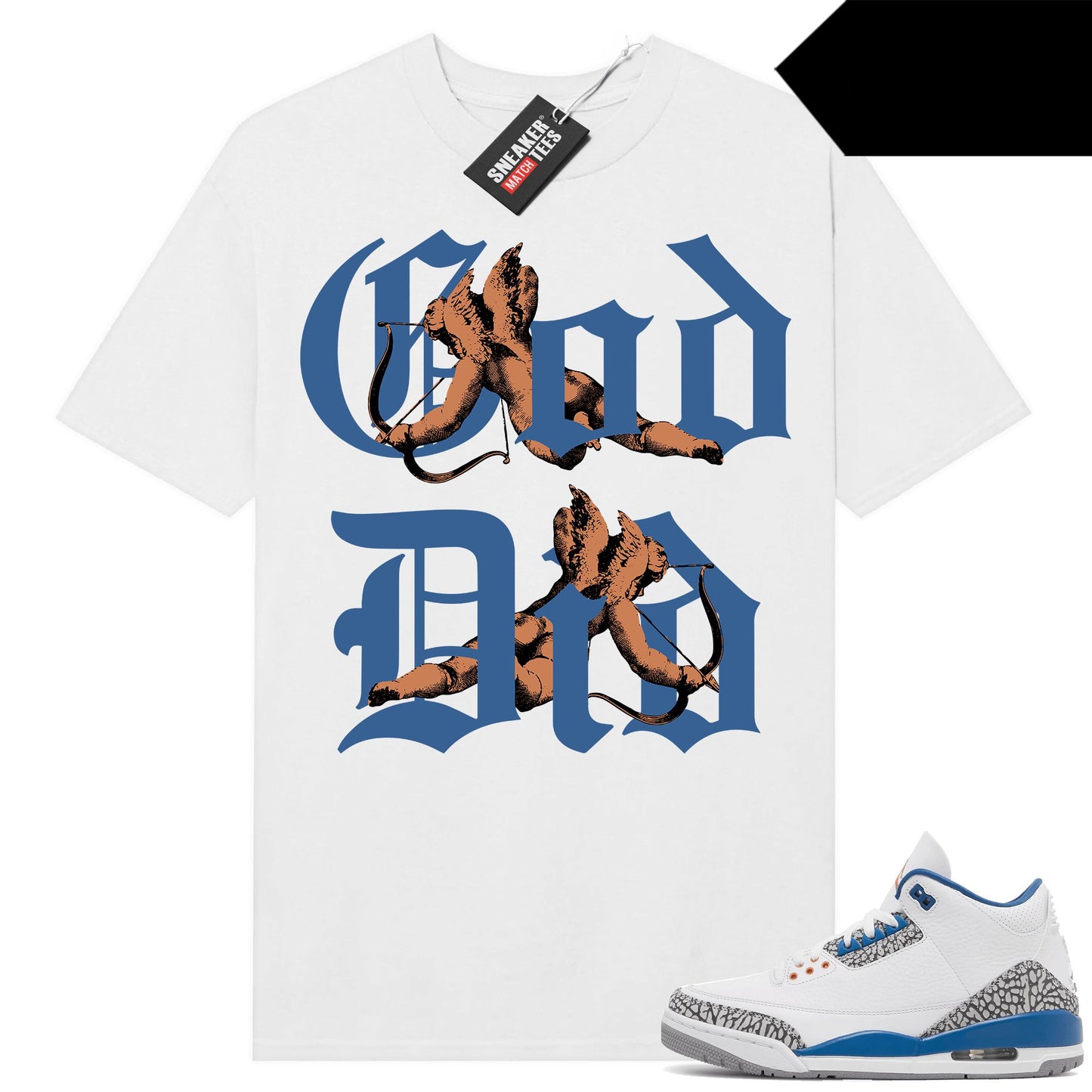 Wizards 3s shirts to match Sneaker Match Tees White God Did