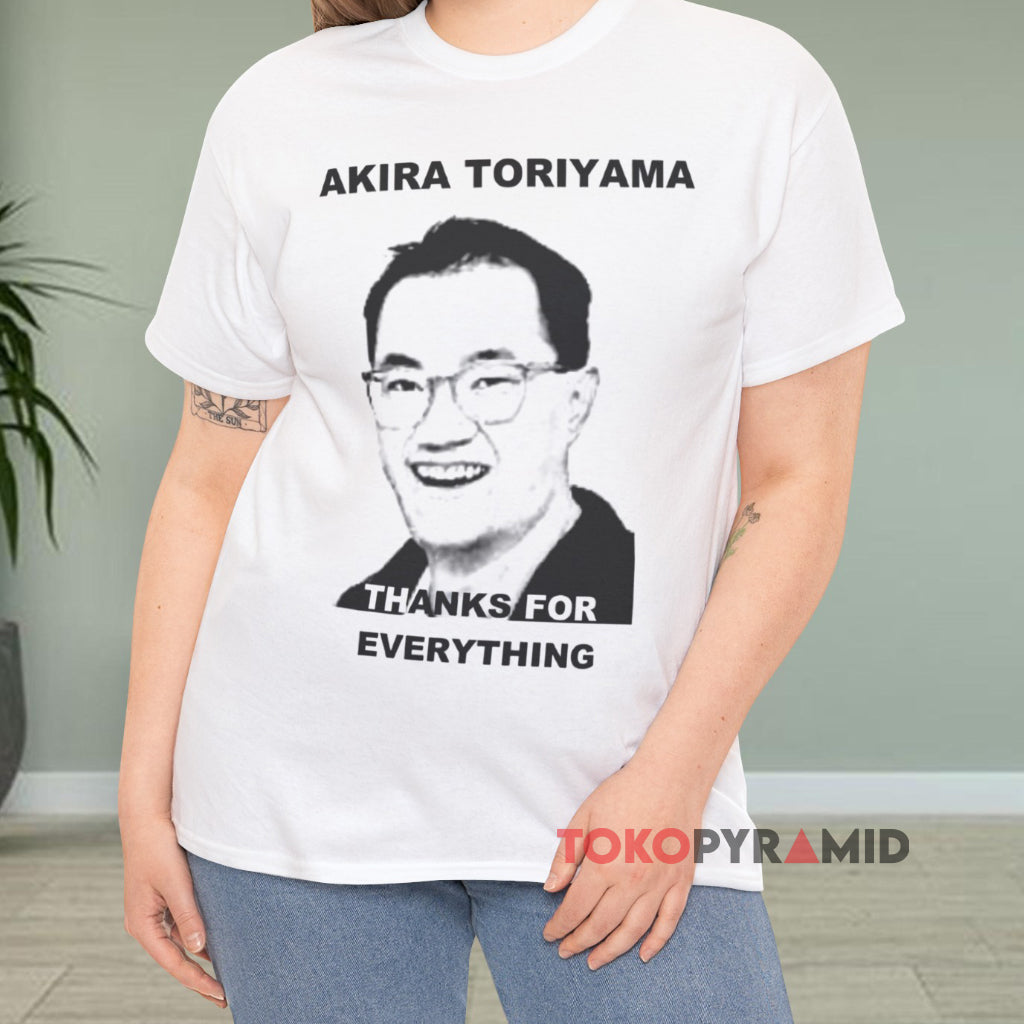 Akira Toriyama Thank You Everything Shirt