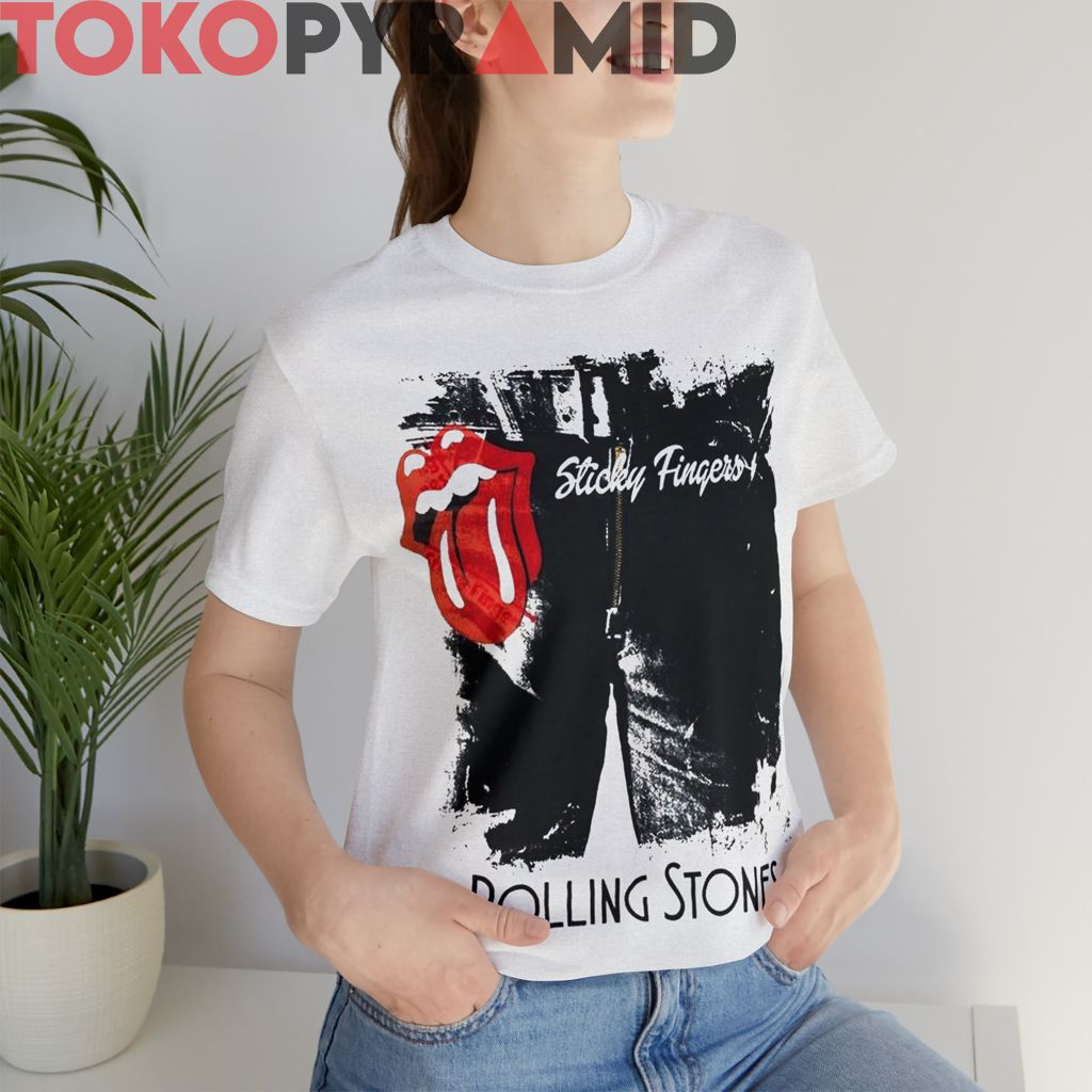 70s Vintage Rolling Stones Sticky Fingers Rare Shirt