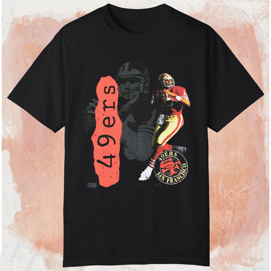 90s San Francisco 49ers Joe Montana T-shirt