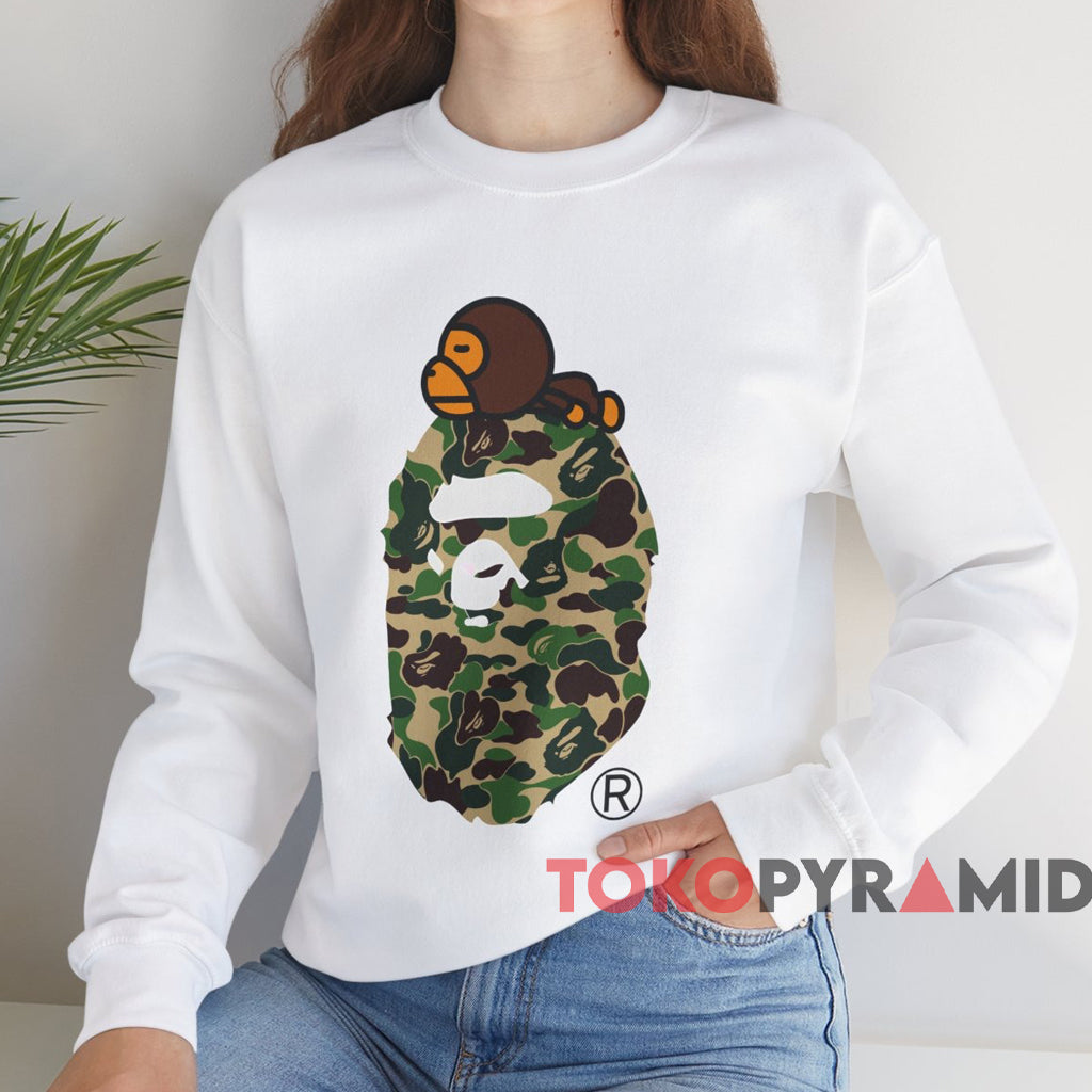 Abc Camo Milo On Big Ape T-shirt