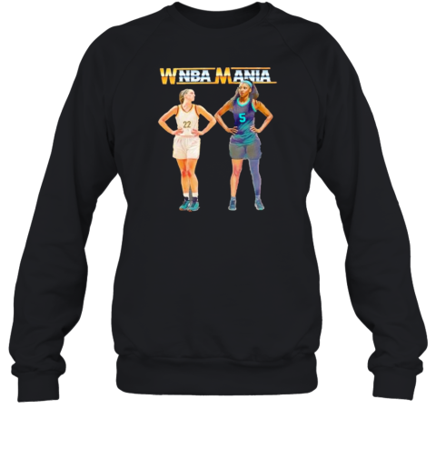 Wnbamania Caitlin Clark And Angel Reese T-Shirt